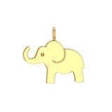 Solid Gold Elephant Charm