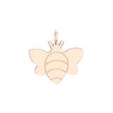 Solid Gold Bumble Bee Charm