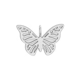 Solid Gold Butterfly Charm