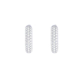 Solid Gold Pave Diamond Ear Cuff - Single