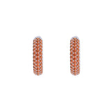 Solid Gold Pave Citrine Ear Cuff - Single