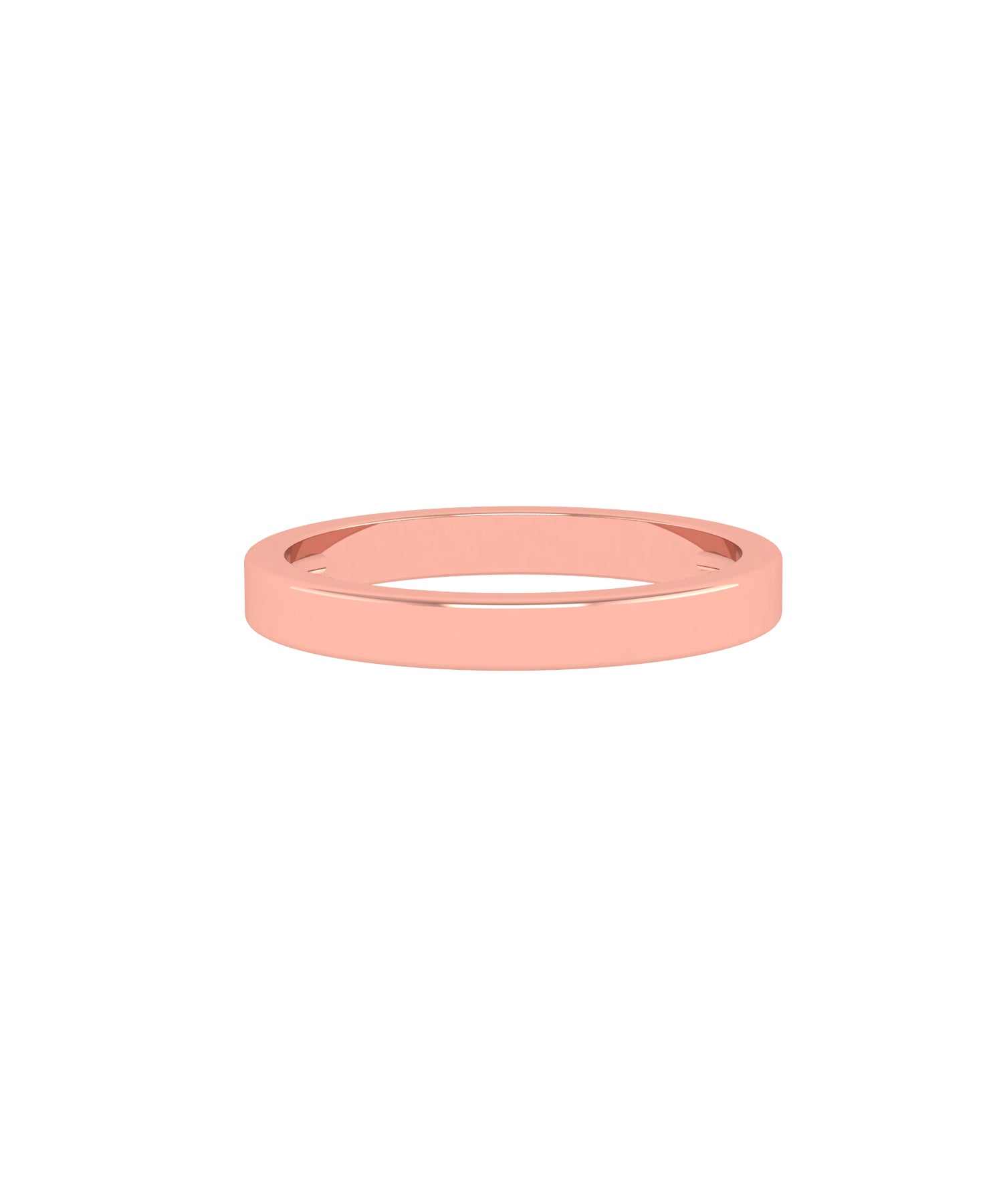 Solid Gold Stackable Unisex Band