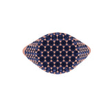Solid Gold Sapphire Pave Signet Ring