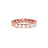 Solid Gold Full Eternity Diamond Band