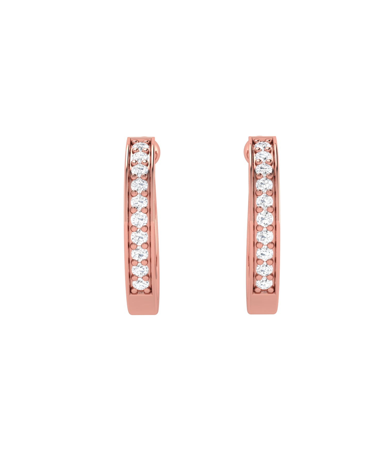 Solid Gold Diamond Ear Cuff