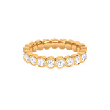 Solid Gold Full Eternity Diamond Band