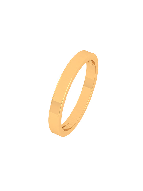 Solid Gold Stackable Band