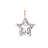 Solid Gold Star Charm