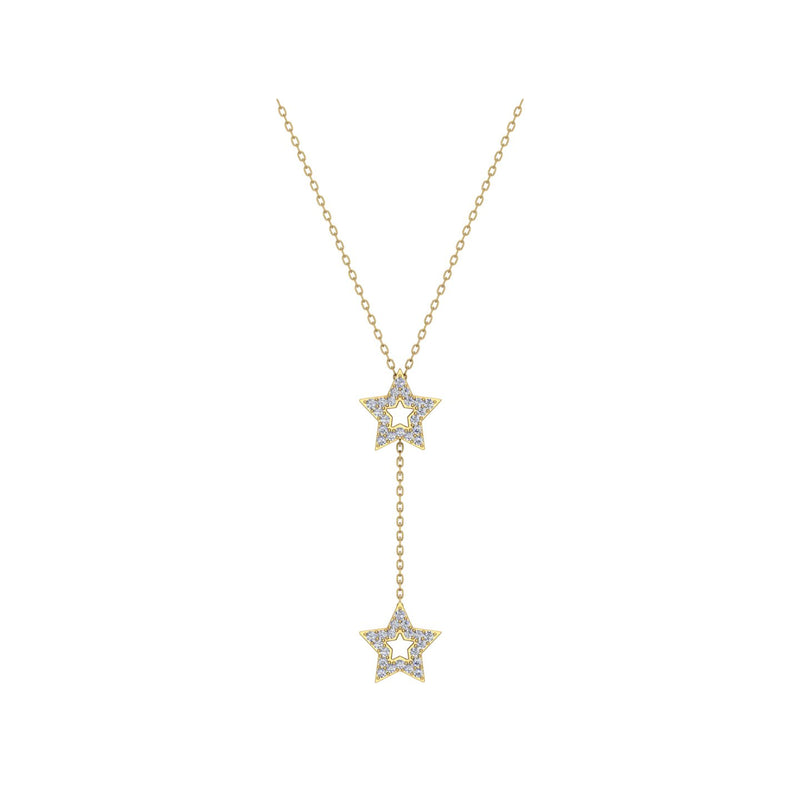 Diamond Star Lariat & Y Necklace