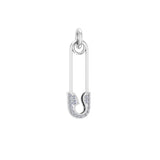 Solid Gold Safety Pin Charm