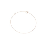 Solid Gold Charmer Bracelet - Thin