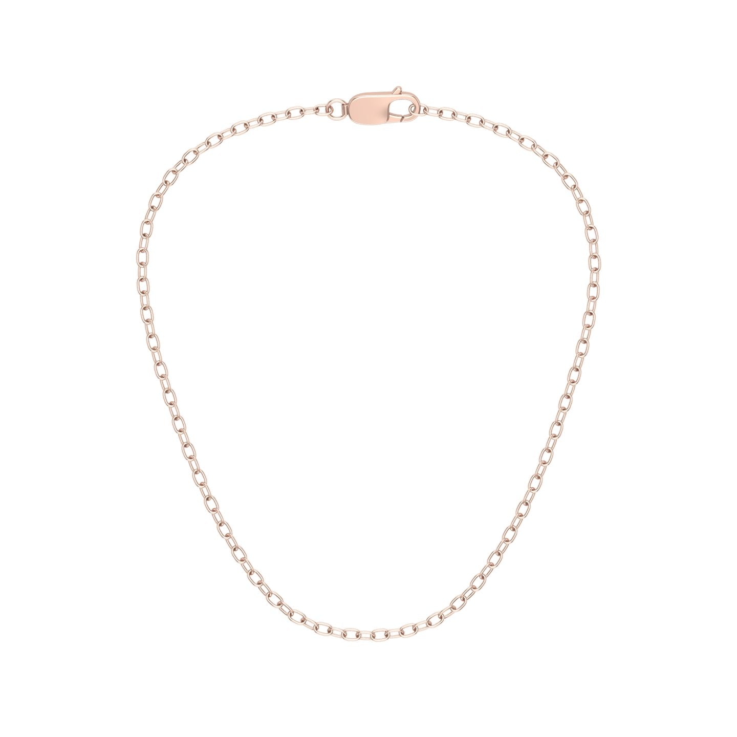 Solid Gold Charmer Bracelet - Thick
