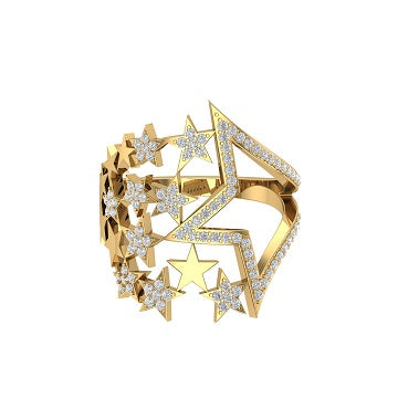 Diamond Stars Ring