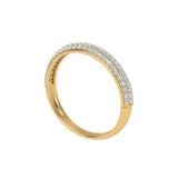 Solid Gold Diamond Half Eternity Ring
