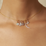 Solid Gold Star Charm