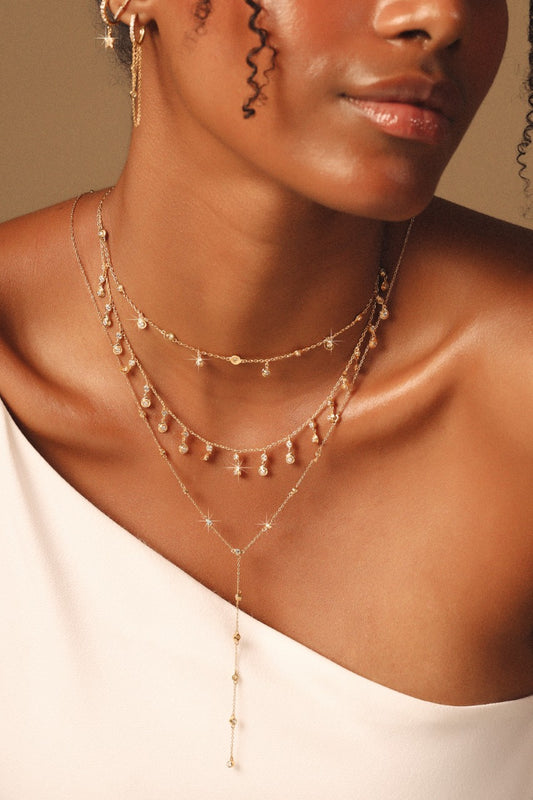 Diamond Shaker Necklace